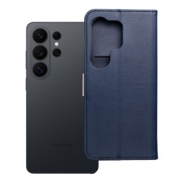 Flip case for Motorola G57 POWER Split Book granatowo-kremowe