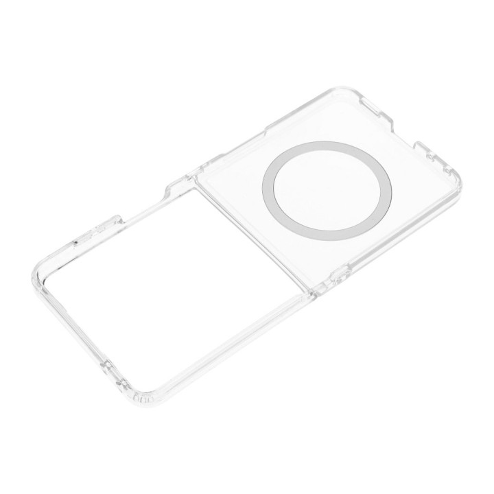 Case for Samsung Z Flip 8 4sF-S Clear compatible with MagSafe transparent