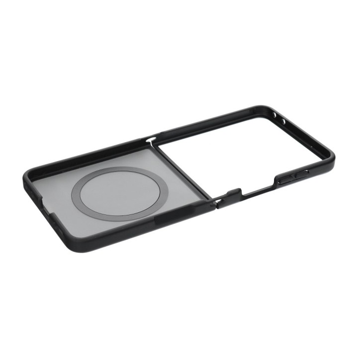 Чехол для Samsung Z Flip 8 4sF-S Acrylic совместимый с MagSafe черный
