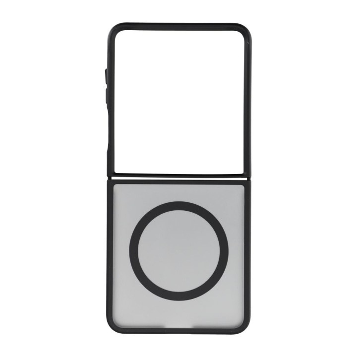 Case for Samsung Z Flip 8 4sF-S Acrylic compatible with MagSafe black