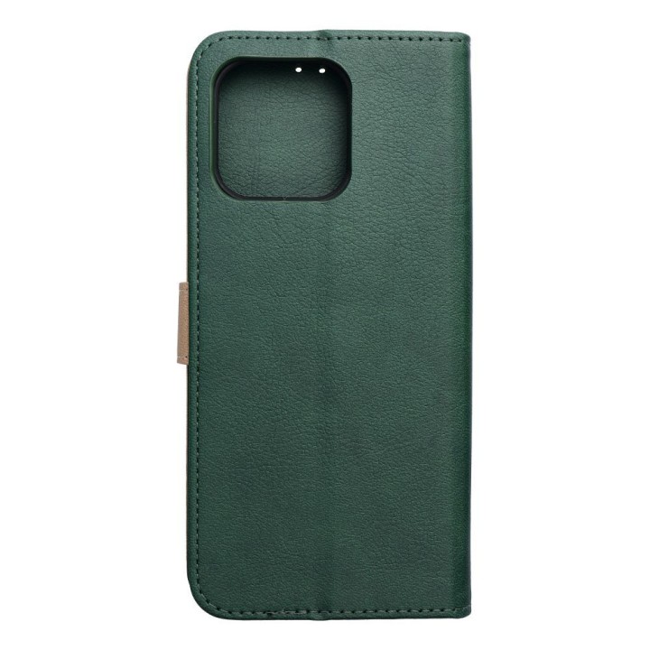 Чохол з клапаном для Motorola G57 POWER Split Book зелено-золотий