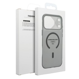 Чехол для iPhone 15 PRO Aurora совместимый с MagSafe черный