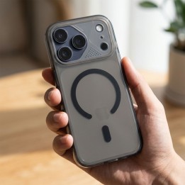 Case for iPhone 11 Aurora compatible with MagSafe black