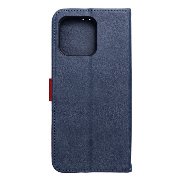 Чехол с клапаном для Motorola G57 POWER Split Book granatowo-czerwone