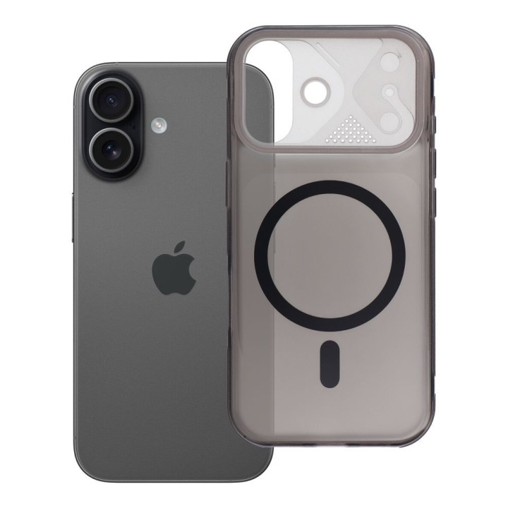 Чехол для iPhone 17 Aurora совместимый с MagSafe черный