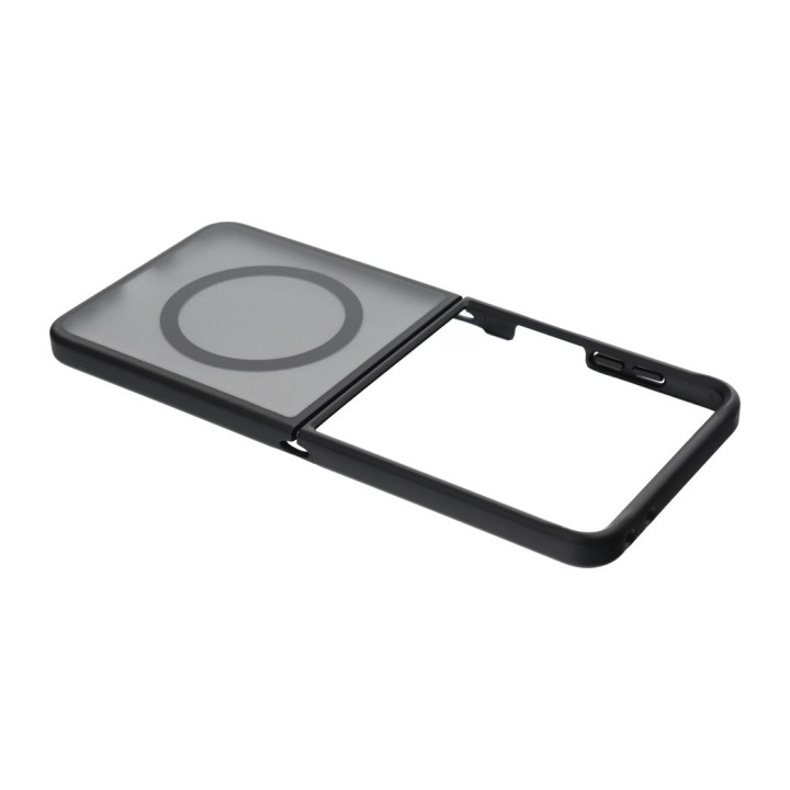 Чехол для Samsung С Flip 8 4sF-S Acrylic совместимый с MagSafe черный
