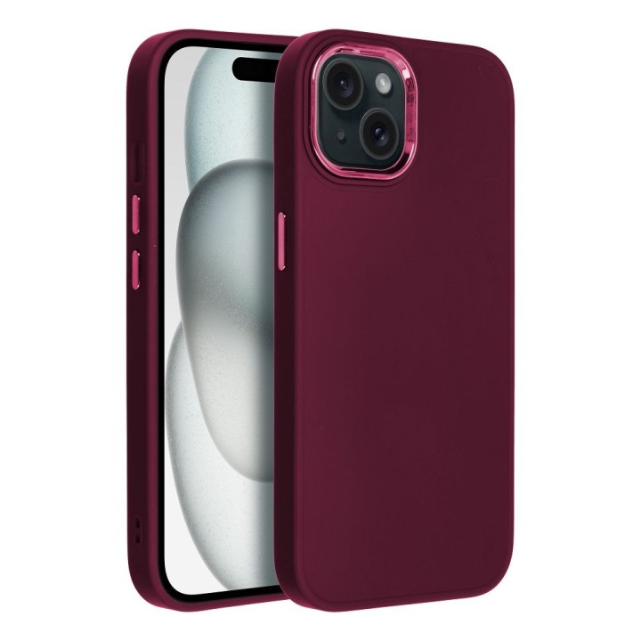 Чохол для iPhone 15 Frame фіолетовий