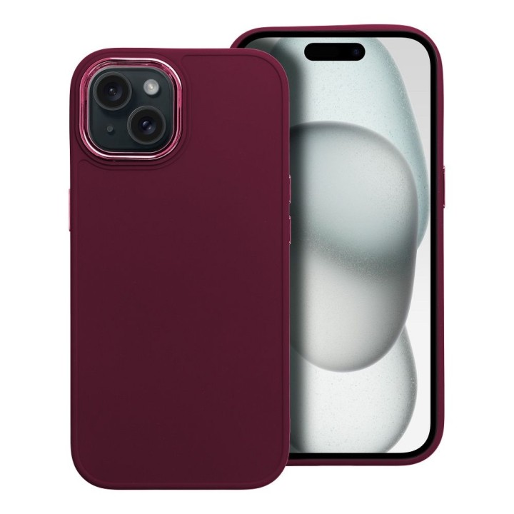 Чохол для iPhone 15 Frame фіолетовий