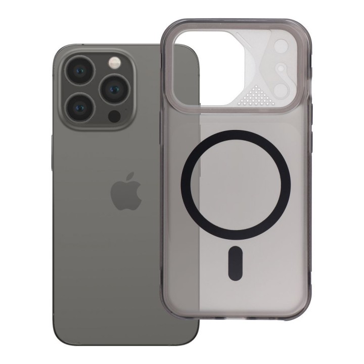 Чехол для iPhone 13 PRO Aurora совместимый с MagSafe черный