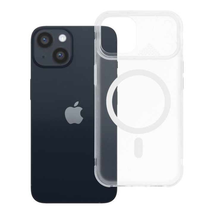 Чохол для iPhone 14 Aurora сумісний з MagSafe білий