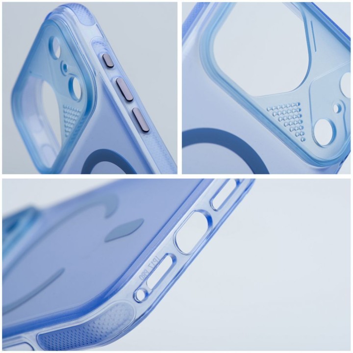 Чохол для iPhone 13 Aurora сумісний з MagSafe синій