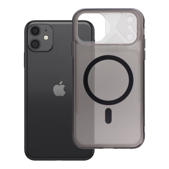 Чехол для iPhone 11 Aurora совместимый с MagSafe черный