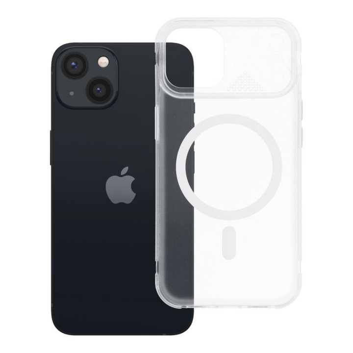 Чехол для iPhone 13 Aurora совместимый с MagSafe белый