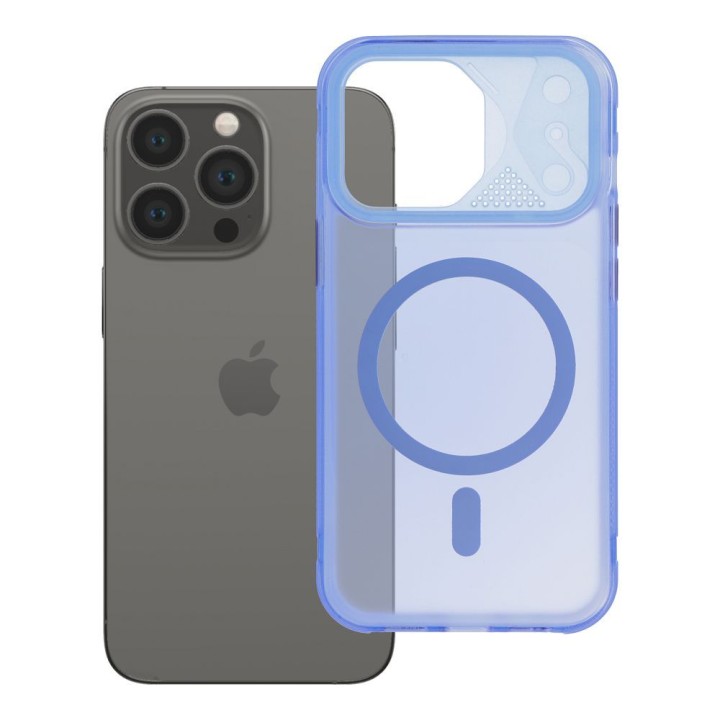 Case for iPhone 13 PRO Aurora MagSafe compatible blue