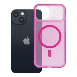 Case for iPhone 14 Aurora MagSafe compatible pink
