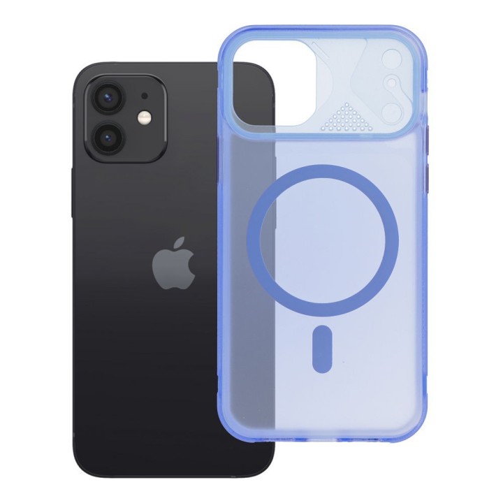 Чохол для iPhone 12 / 12 Pro Aurora сумісний із MagSafe синій