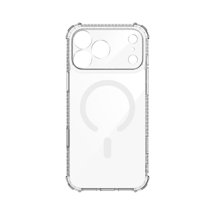 Чохол X-ONE Dropguard Pro сумісний з Magsafe для iPhone 18 Pro Max / 17 Pro Max glitter білий 0INT