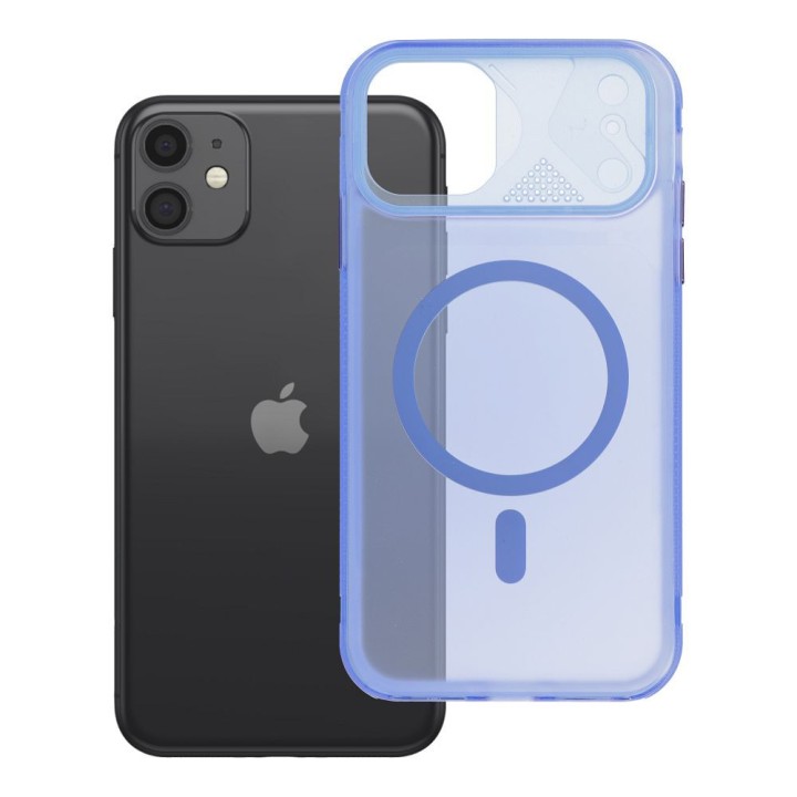 Чохол для iPhone 11 Aurora сумісний з MagSafe синій