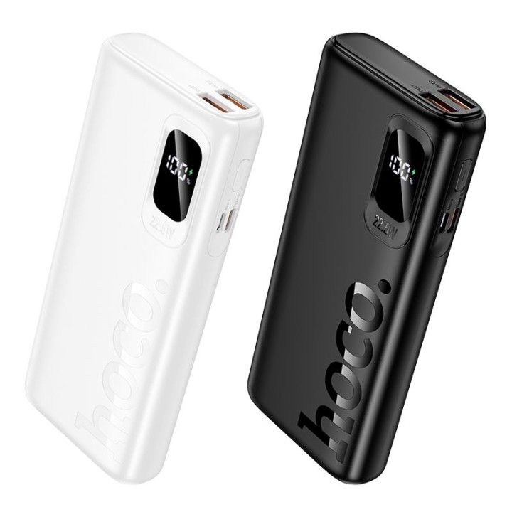 Повербанк Hoco 10000 mAh QC PD 2A 22,5W J158 Pro білий