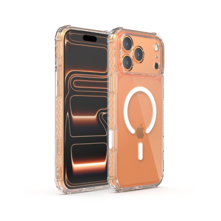 Case X-ONE Dropguard Pro compatible with Magsafe for iPhone 18 Pro / 17 Pro transparent 0INT