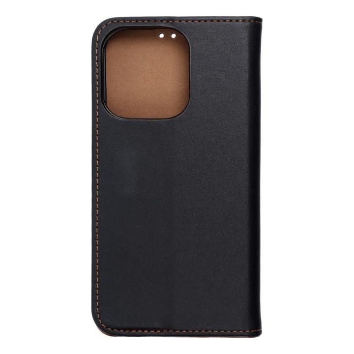 Чехол с клапаном для iPhone 15 PRO Smart Pro Book кожаный черный