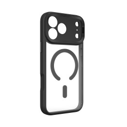 Чохол X-ONE Dropguard 2S сумісний з Magsafe для iPhone 18 Pro / 17 Pro чорний прозорий 0INT