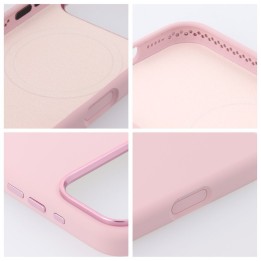 Case for iPhone 18 Pro / 17 Pro Forcell F-Protect Frame Premium MagSafe compatible pink 0INT
