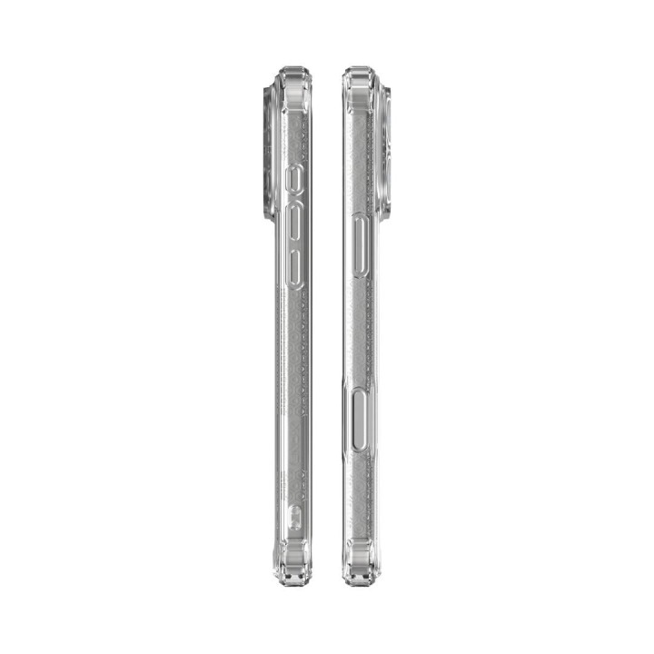 Чохол X-ONE Dropguard Pro сумісний із MagSafe для iPhone 18 Pro Max / 17 Pro Max з блискітками білий 0INT