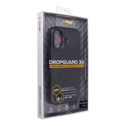 Etui X-ONE Dropguard 3S Shock Dominator kompatybilny z MagSafe do iPhone 17 czarne 0INT
