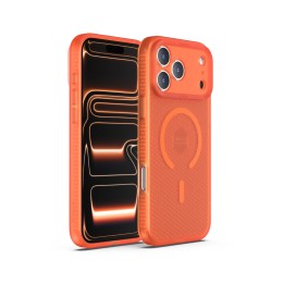 Etui X-ONE Dropguard 3S Shock Dominator kompatybilny z MagSafe do iPhone 18 Pro / 17 Pro pomarańczowe 0INT