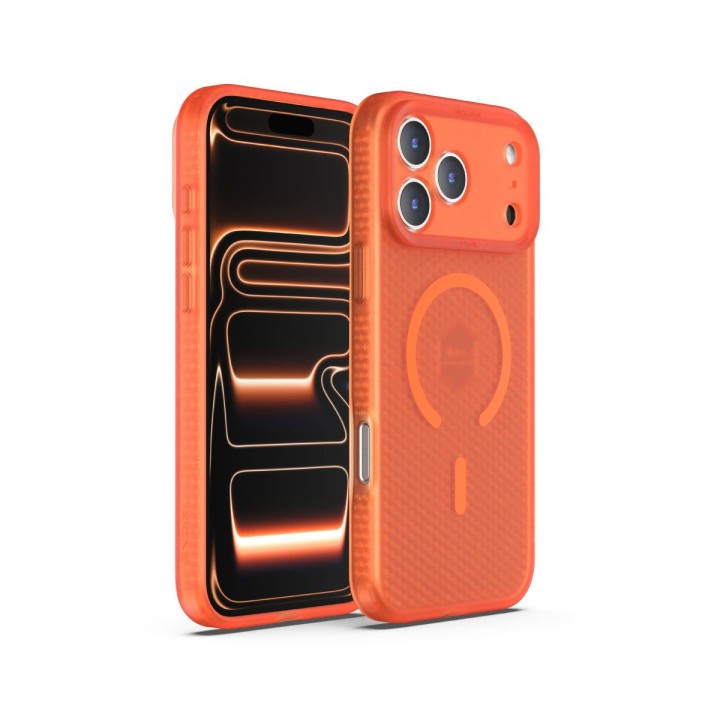 Case X-ONE Dropguard 3S Shock Dominator compatible with Magsafe for iPhone 18 Pro / 17 Pro orange 0INT