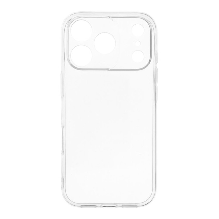 Case for iPhone 18 Pro / 17 Pro Clear Case 2 mm (camera protection) transparent