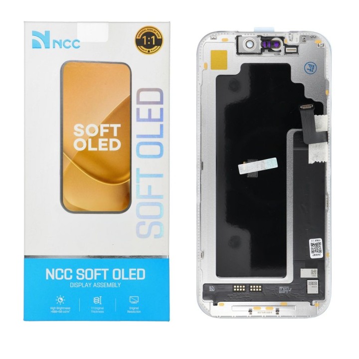 NCC Display for IPHONE 17 PRO 120Hz Soft OLED (replaceable IC)
