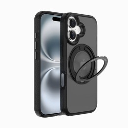 Case X-ONE Dropguard 2S (stand edition) compatible with Magsafe for iPhone 17 black 0INT