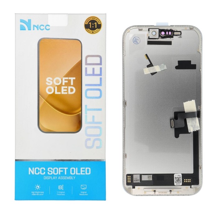 NCC Display for IPHONE 16 PRO 120Hz Soft OLED (replaceable IC)
