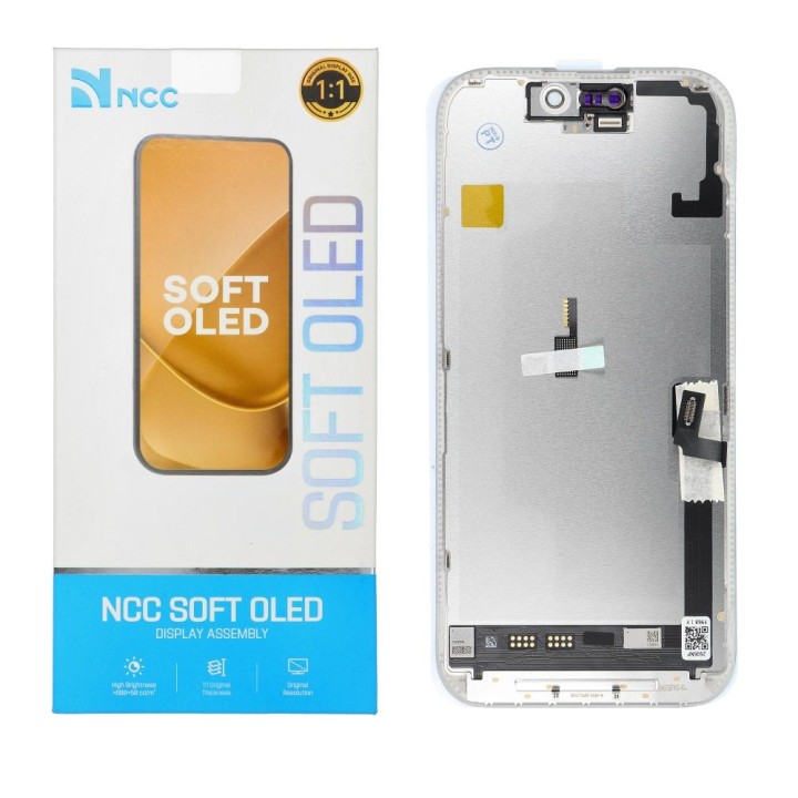 NCC Display for IPHONE 17 120 Hz Soft OLED (replaceable IC)