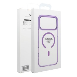 Etui na iPhone 18 Pro / 17 Pro Frame Clear Hybrid Mag Cover zgodny z MagSafe czarne