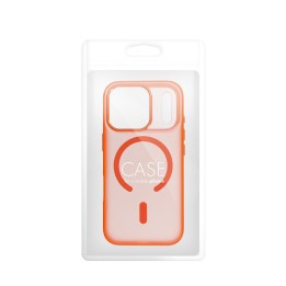 Чехол для iPhone 18 Pro / 17 Pro Flexline Mag Cover совместимый с MagSafe оранжевый