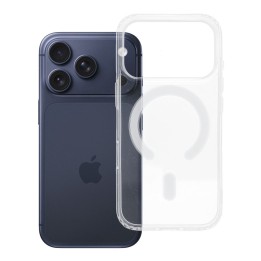 Чохол для iPhone 18 Pro / 17 Pro Clear Mag Cover (MID) сумісний із MagSafe прозорий