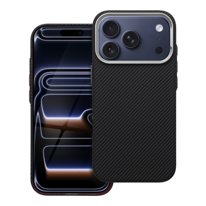 Чохол для iPhone 18 Pro / 17 Pro K-Look сумісний із MagSafe чорний