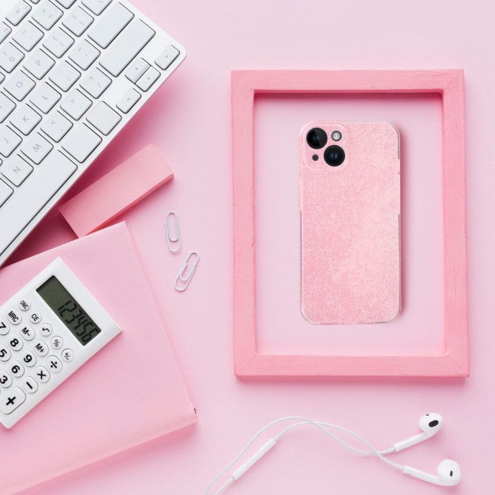 Etui na iPhone 18 Pro / 17 Pro Clear Case 2 mm Blink różowe
