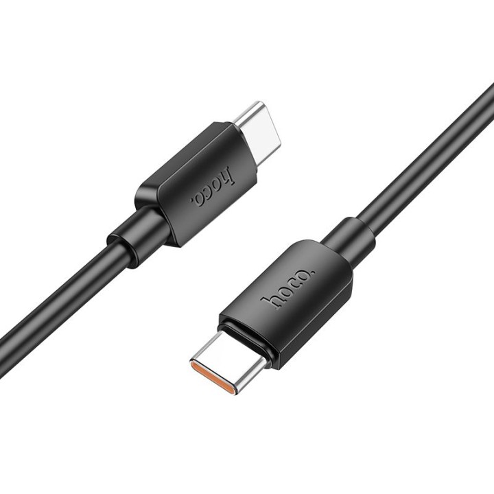 USB-C to USB-C cable Hoco PD 6A 100W 1 m X96 black
