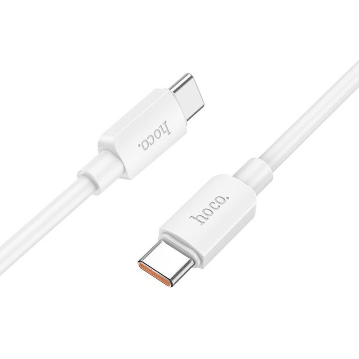 Кабель USB-C – USB-C Hoco PD 6A 100W 1 m X96 білий