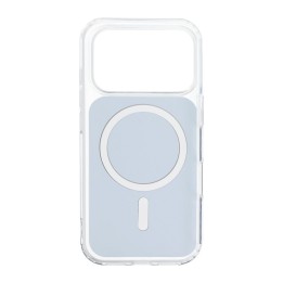 Case for iPhone 18 Pro / 17 Pro Clear Fusion Mag Cover compatible with MagSafe navy blue