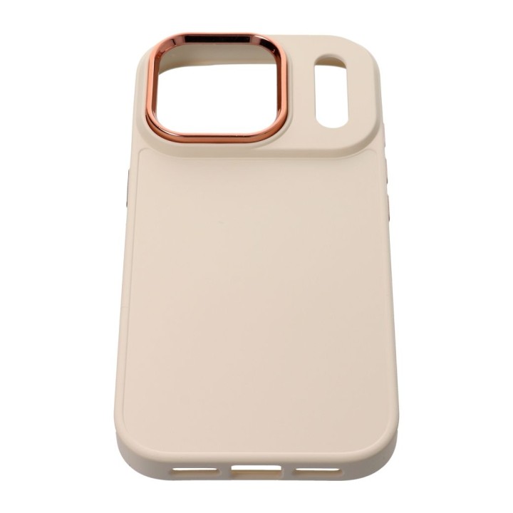 Case for iPhone 18 Pro / 17 Pro Frame antique white