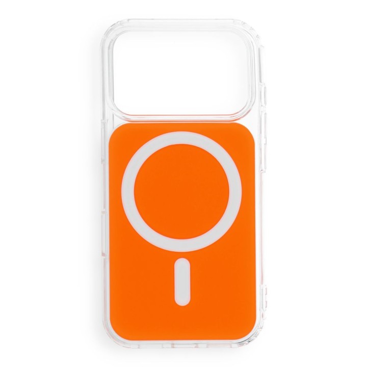 Чохол для iPhone 18 Pro / 17 Pro Clear Fusion Mag Cover сумісний із MagSafe помаранчевий