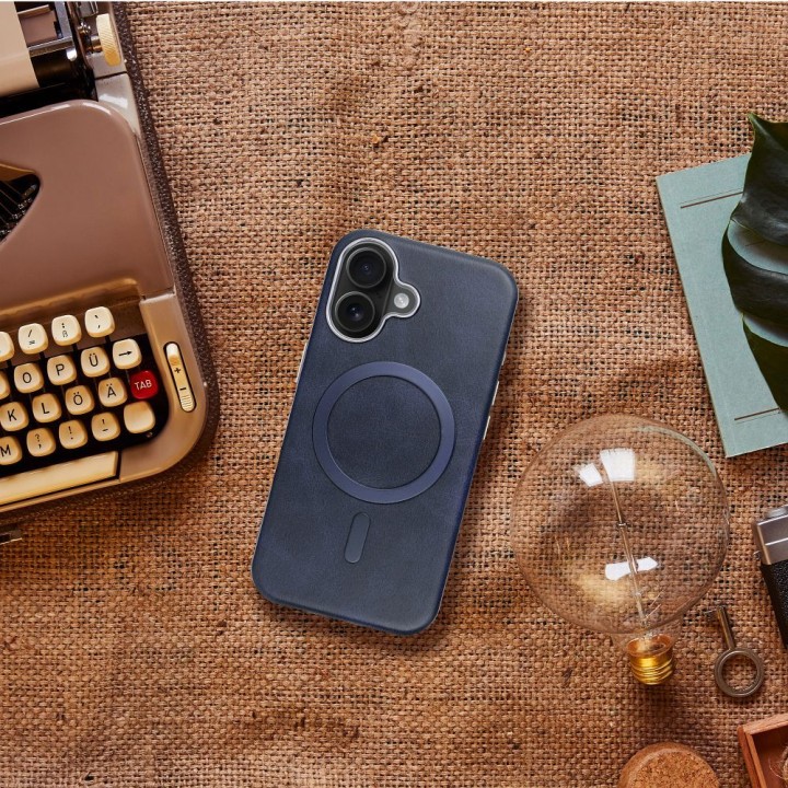 Etui na iPhone 18 Pro / 17 Pro Gentleman Mag Cover zgodne z MagSafe granatowe