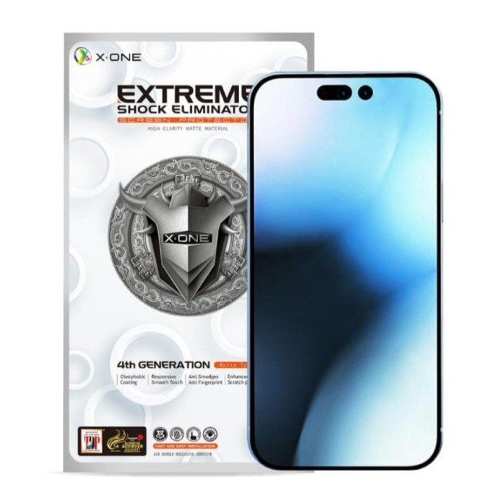 Protektor LCD для iPhone 15 PRO X-One Extreme Shock Eliminator 4th gen.