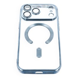 Чохол для iPhone 18 Pro / 17 Pro Electro Mag Cover сумісний з MagSafe jasnoniebieske