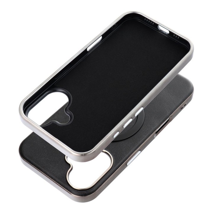 Чохол для iPhone 18 Pro / 17 Pro Gentleman Mag Cover сумісний з MagSafe чорний